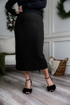 31" Winter Relaxed Midi Skirt (NEW)