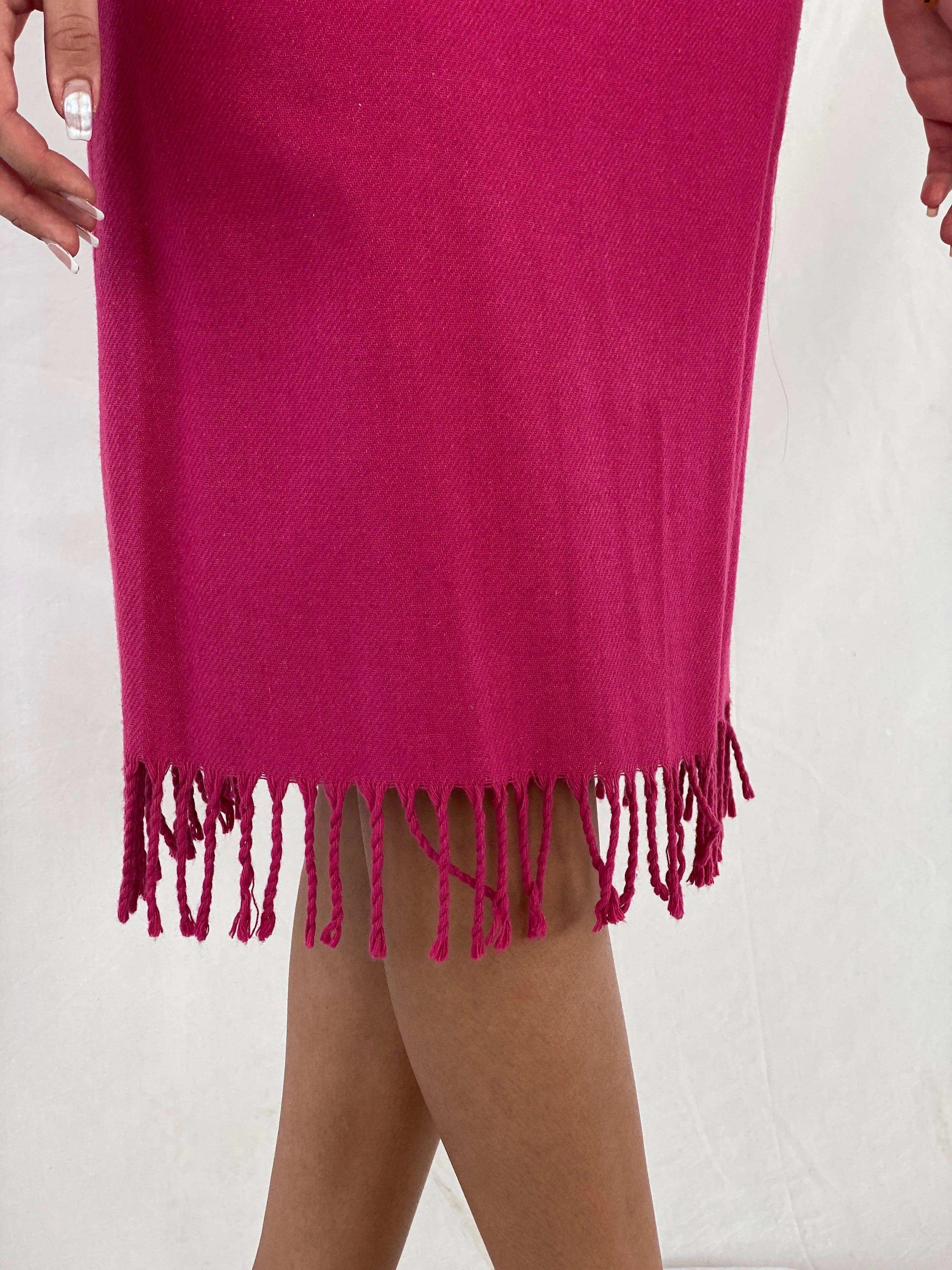 90s/00s Esprit Fringed Midi Skirt