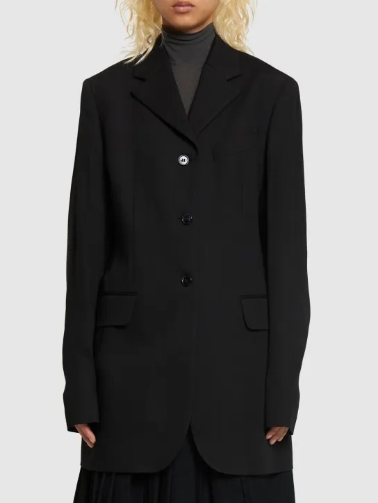 Acne Studios   Jolcie crepe long jacket 