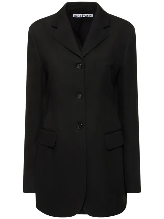 Acne Studios   Jolcie crepe long jacket 