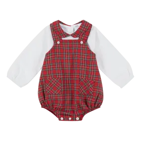 AW Deolinda Hope Tartan Romper
