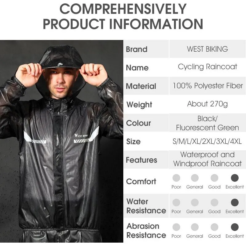 Bicycle Rain Coat