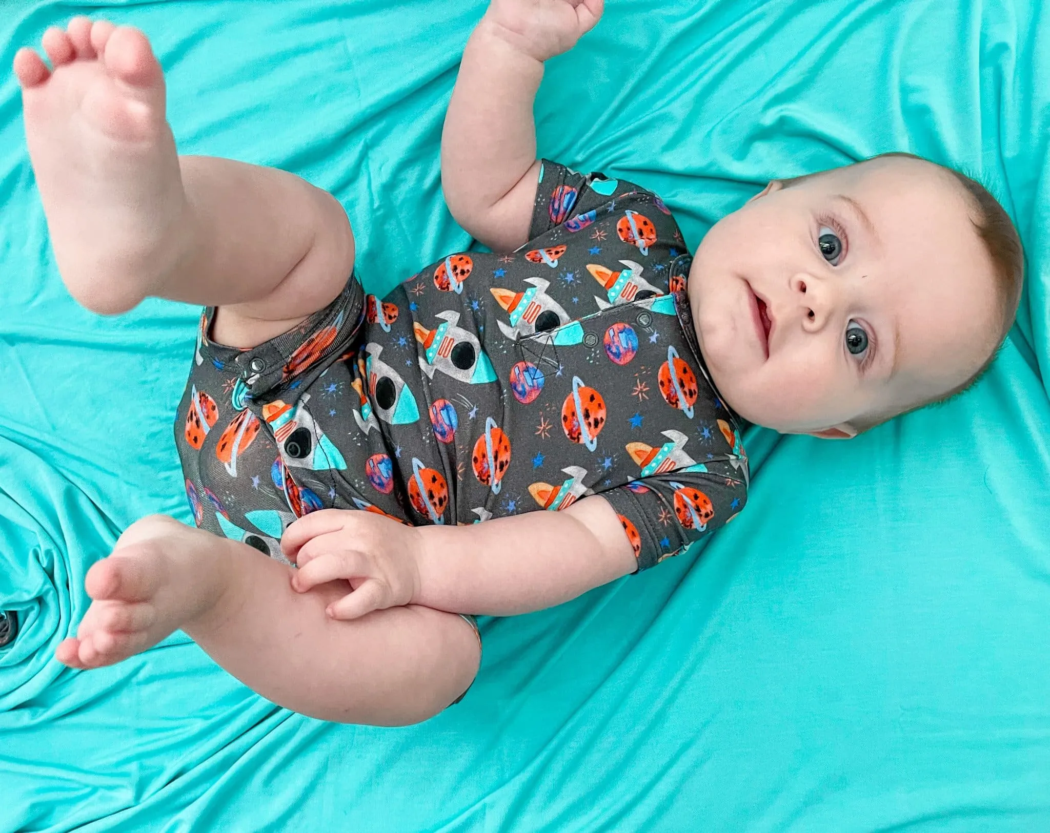 Birdie Bean Astro Shortie Romper