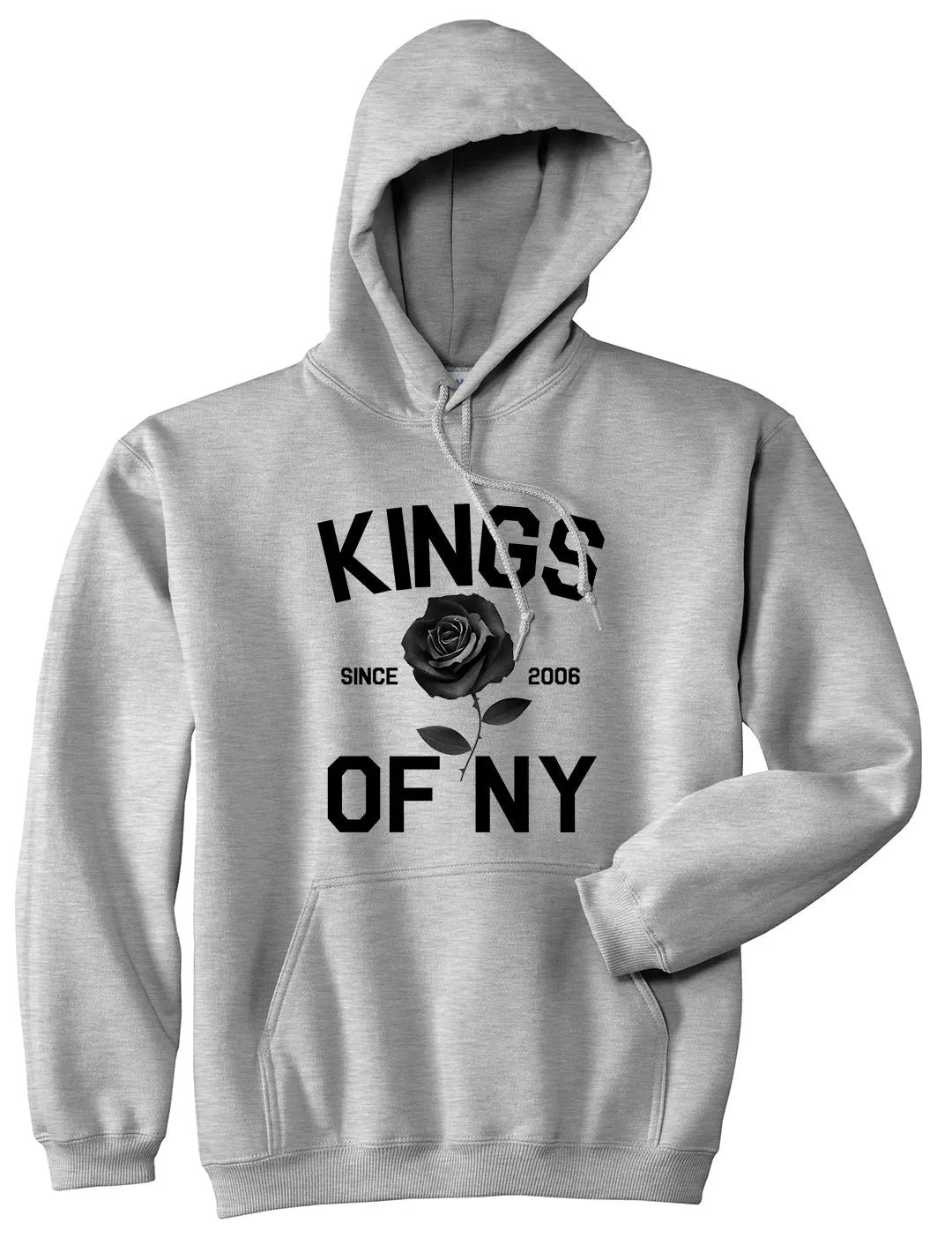 Black Rose Since 2006 Mens Pullover Hoodie