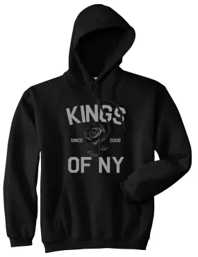 Black Rose Since 2006 Mens Pullover Hoodie