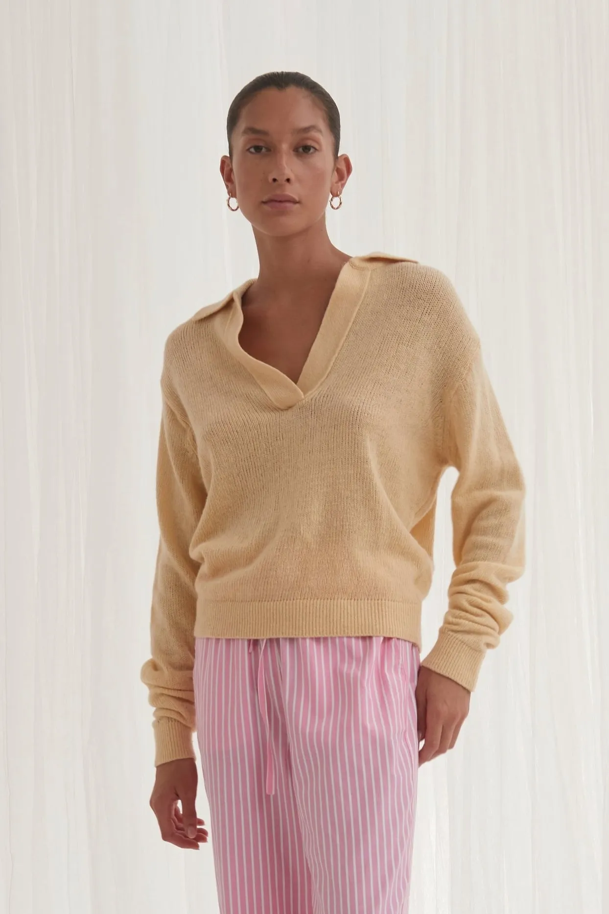 Blanca WOMENS LILLE KNIT - WARM YELLOW