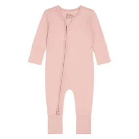 Boody Baby Long Sleeve Romper Dusty Pink