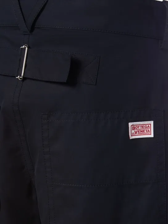 Bottega Veneta   Light cotton twill cargo pants 