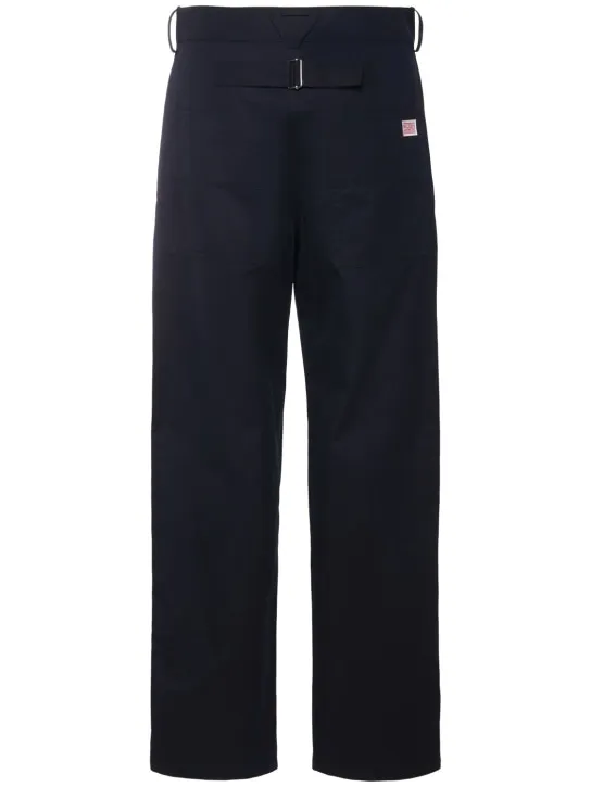 Bottega Veneta   Light cotton twill cargo pants 