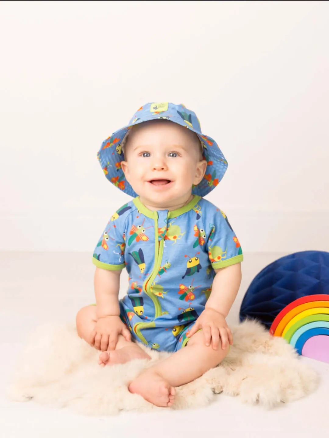 Bugs Zip-Up Romper