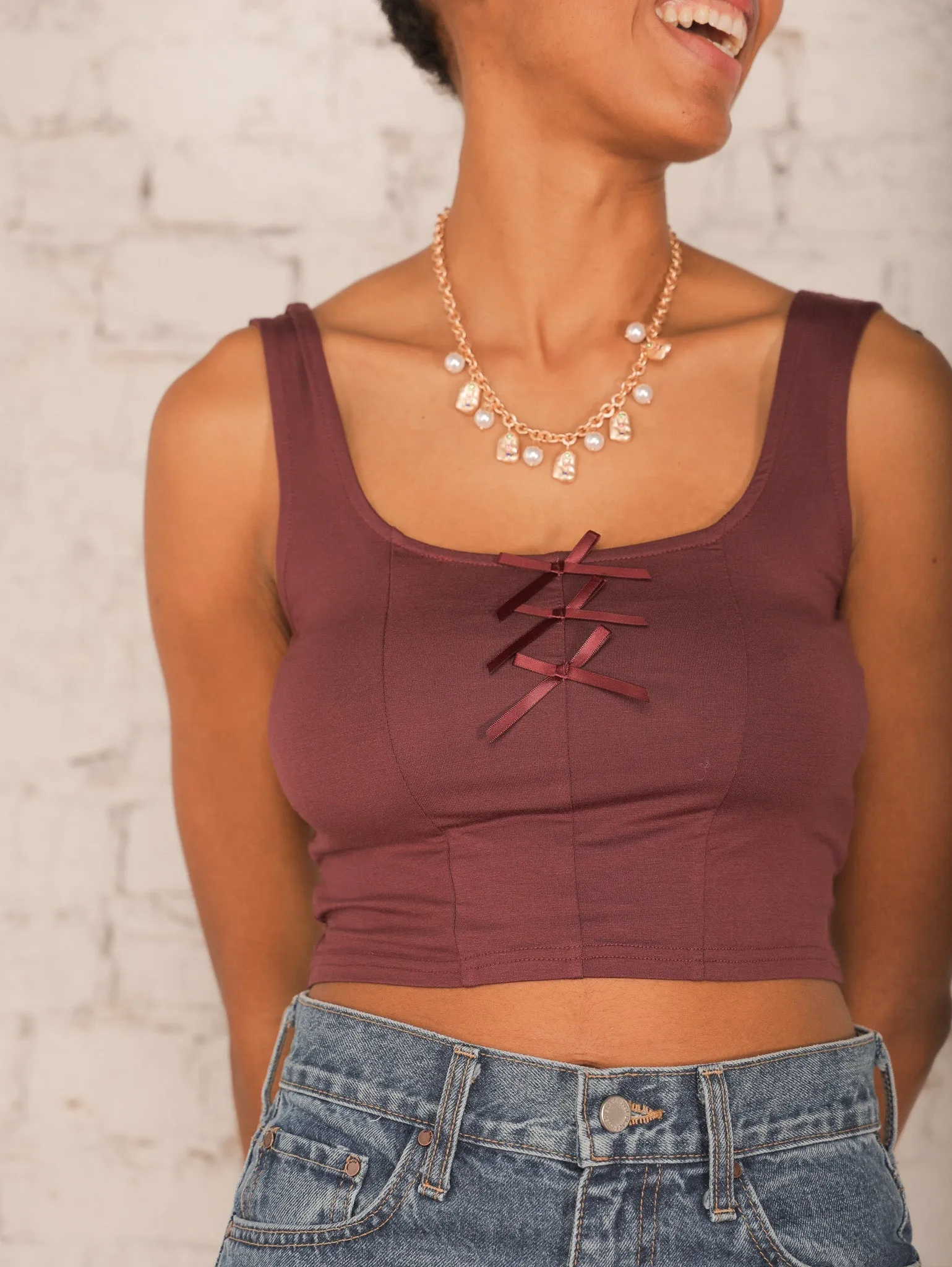 Camry Bow Tank Top
