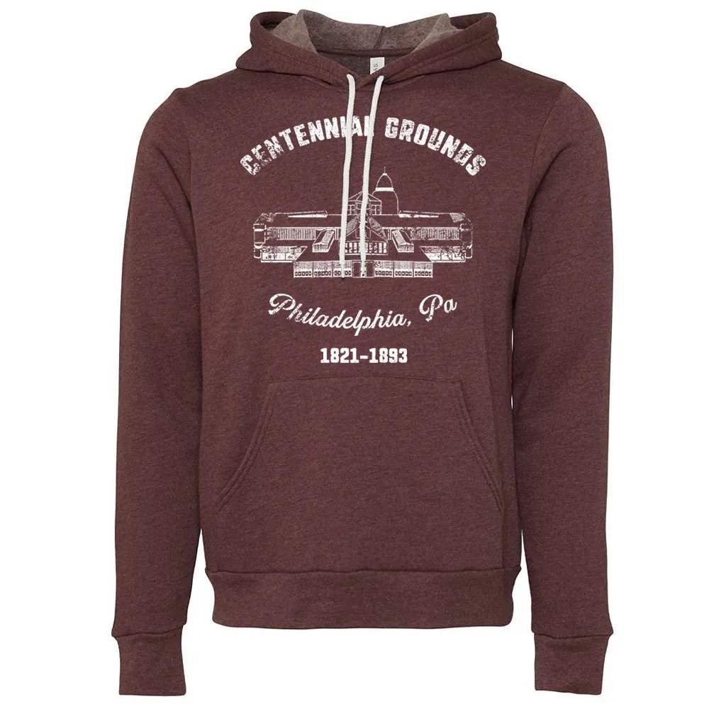 Centennial Grounds Pullover Hoodie | Centennial Grounds Heather Maroon Pullover Hoodie