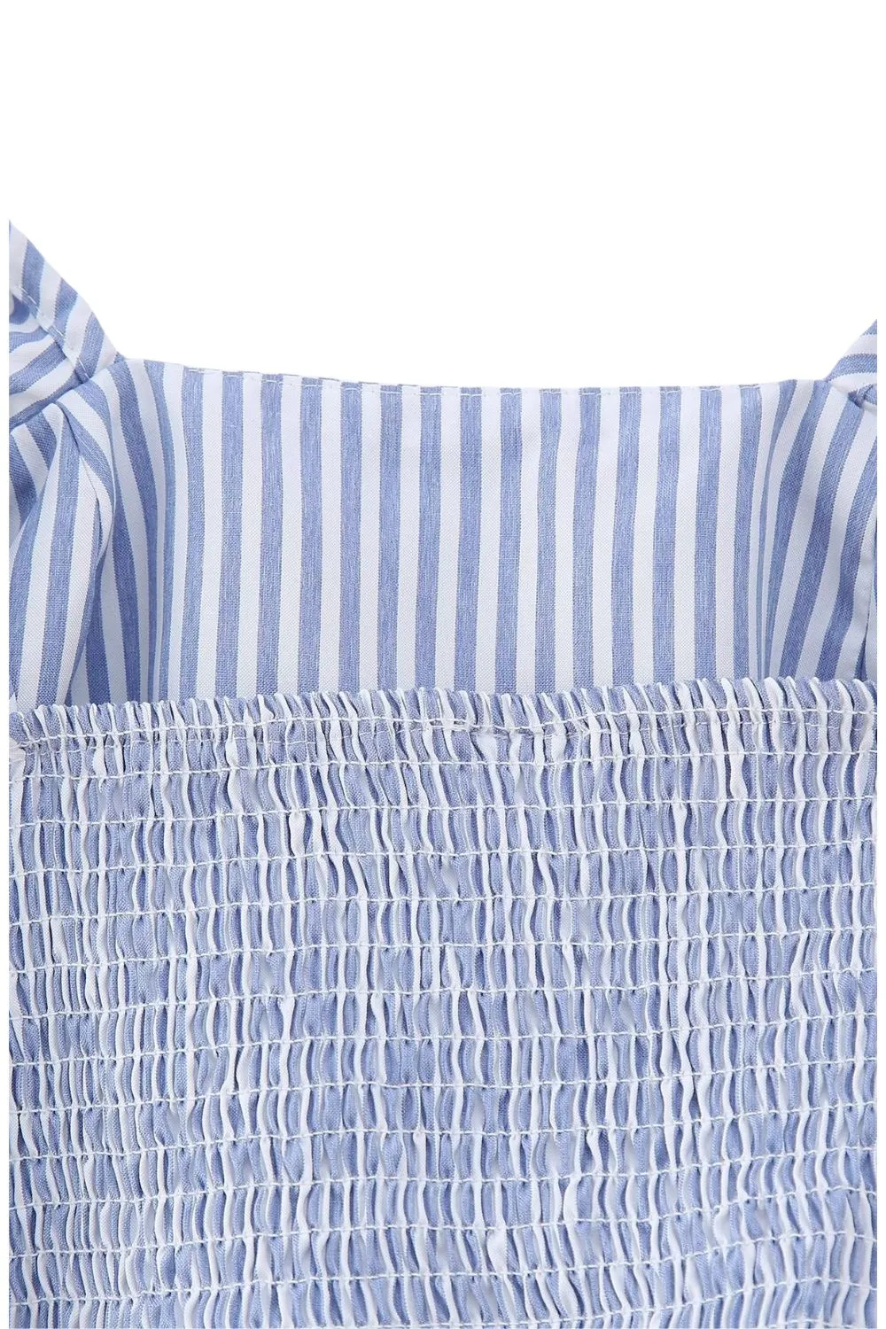 'Chloe' Striped Short Top & Cake Skirt Midi Dress Set