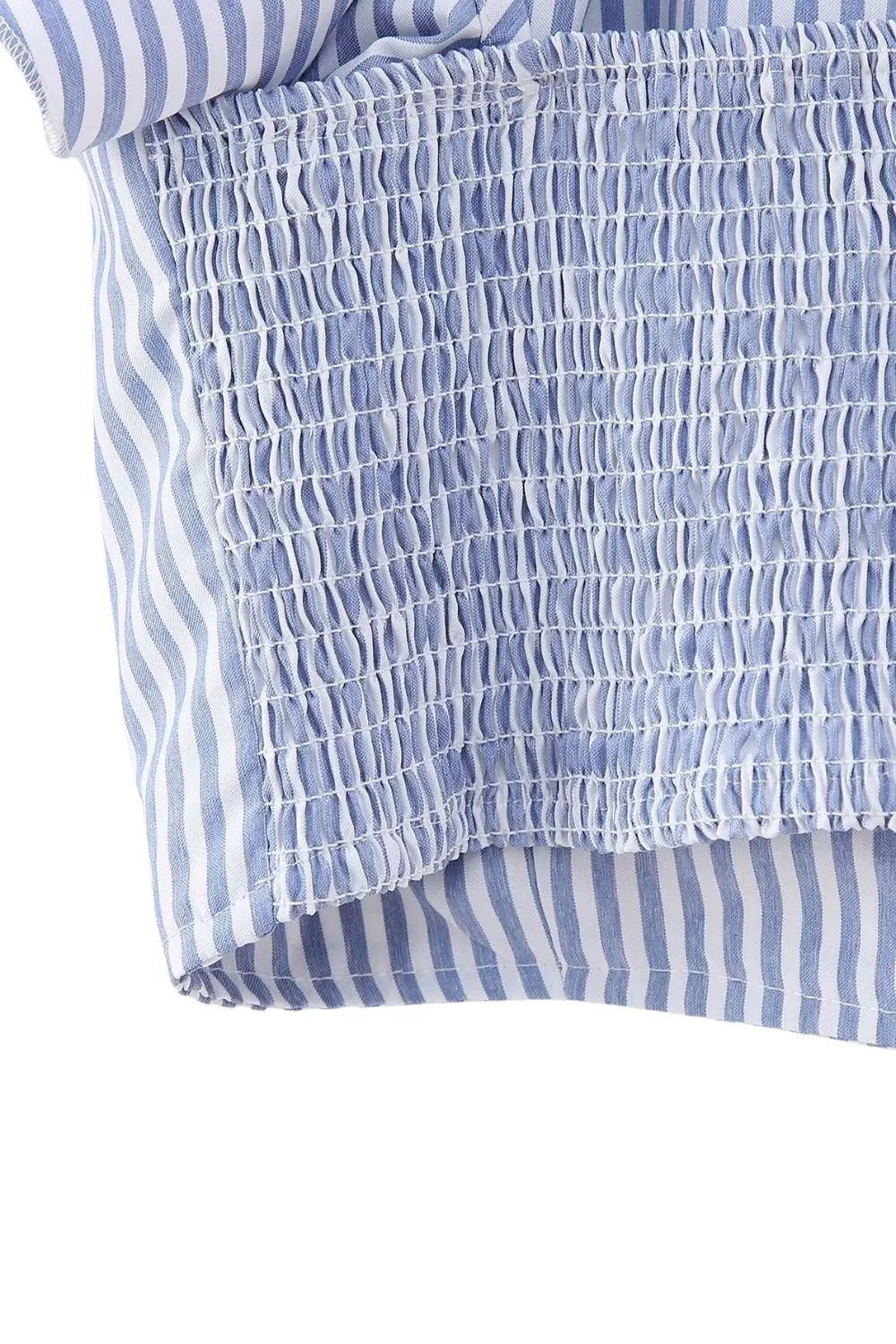 'Chloe' Striped Short Top & Cake Skirt Midi Dress Set
