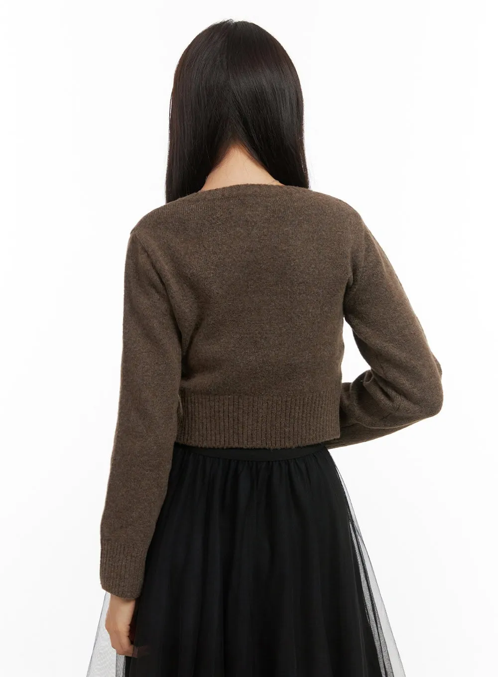 Classic Charm Buttoned Cardigan OO416