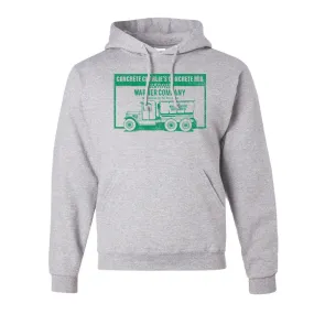 Concrete Charlie's Pullover Hoodie | Chuck's Concrete Mix Ash Pull Over Hoodie