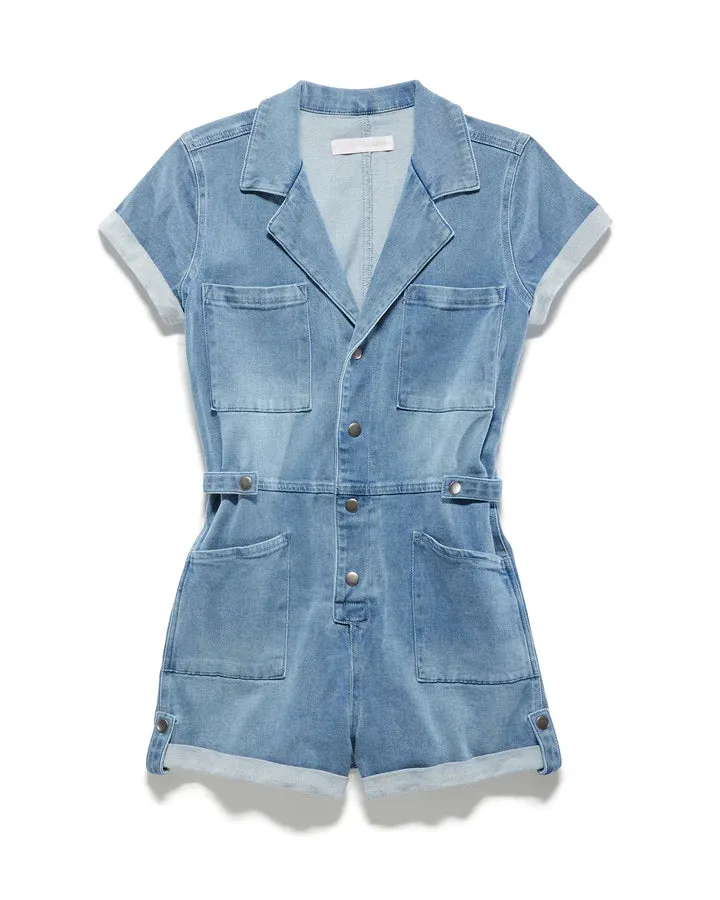 Dana Denim Romper