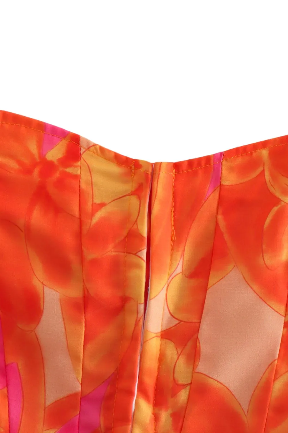 'Darya' Printed Crop Top & Tie-waist Midi Skirt Set (5 Colors)