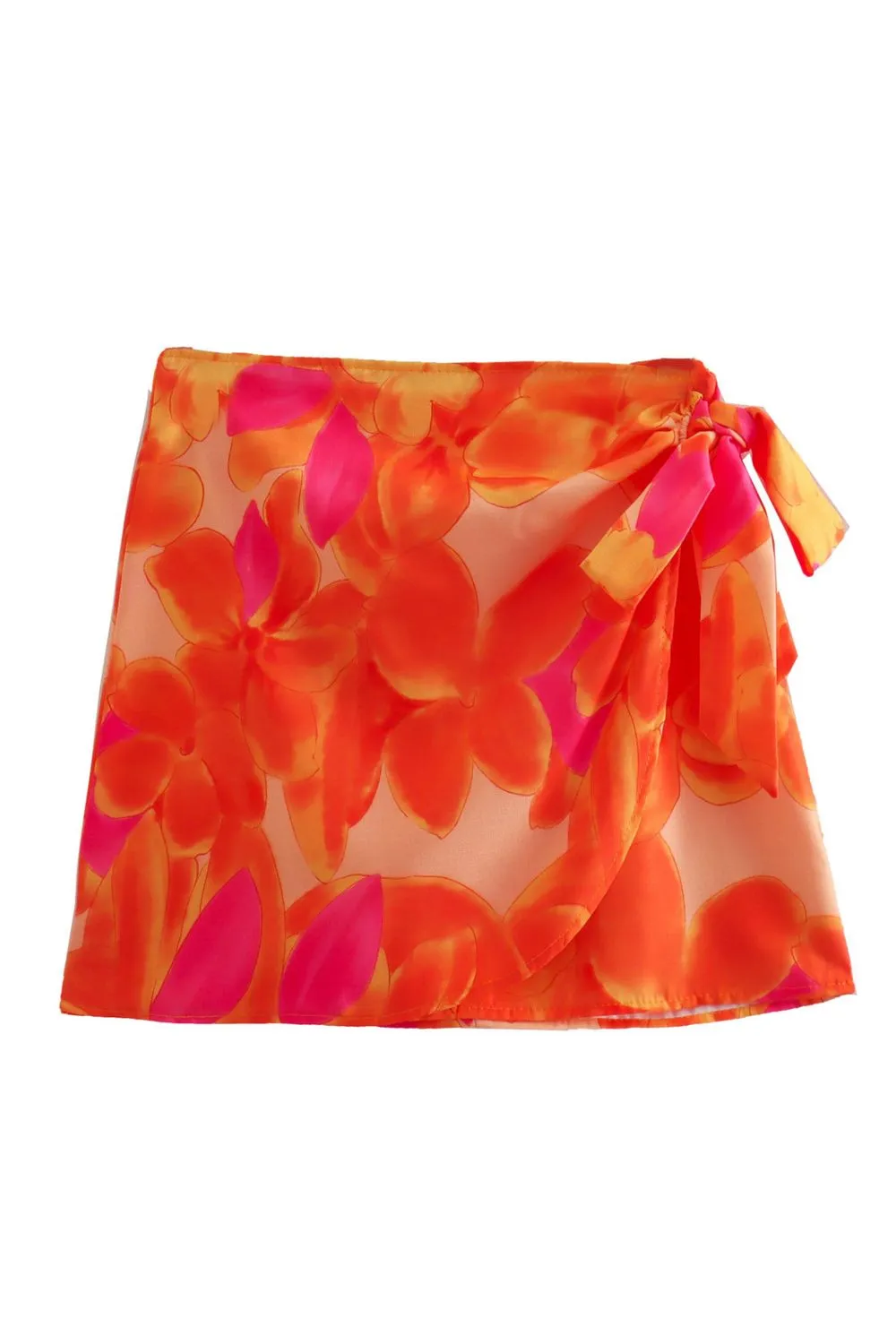 'Darya' Printed Crop Top & Tie-waist Midi Skirt Set (5 Colors)