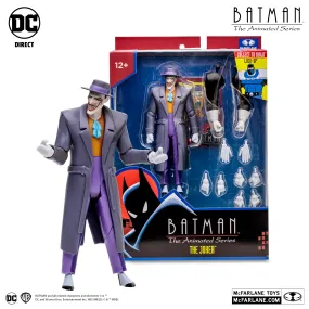 DC Comics Batman The Animated Series: The Joker (Trench Coat) (Lock-Up BAF) 7" Inch Scale Action Figure - McFarlane Toys (Target Exclusive)