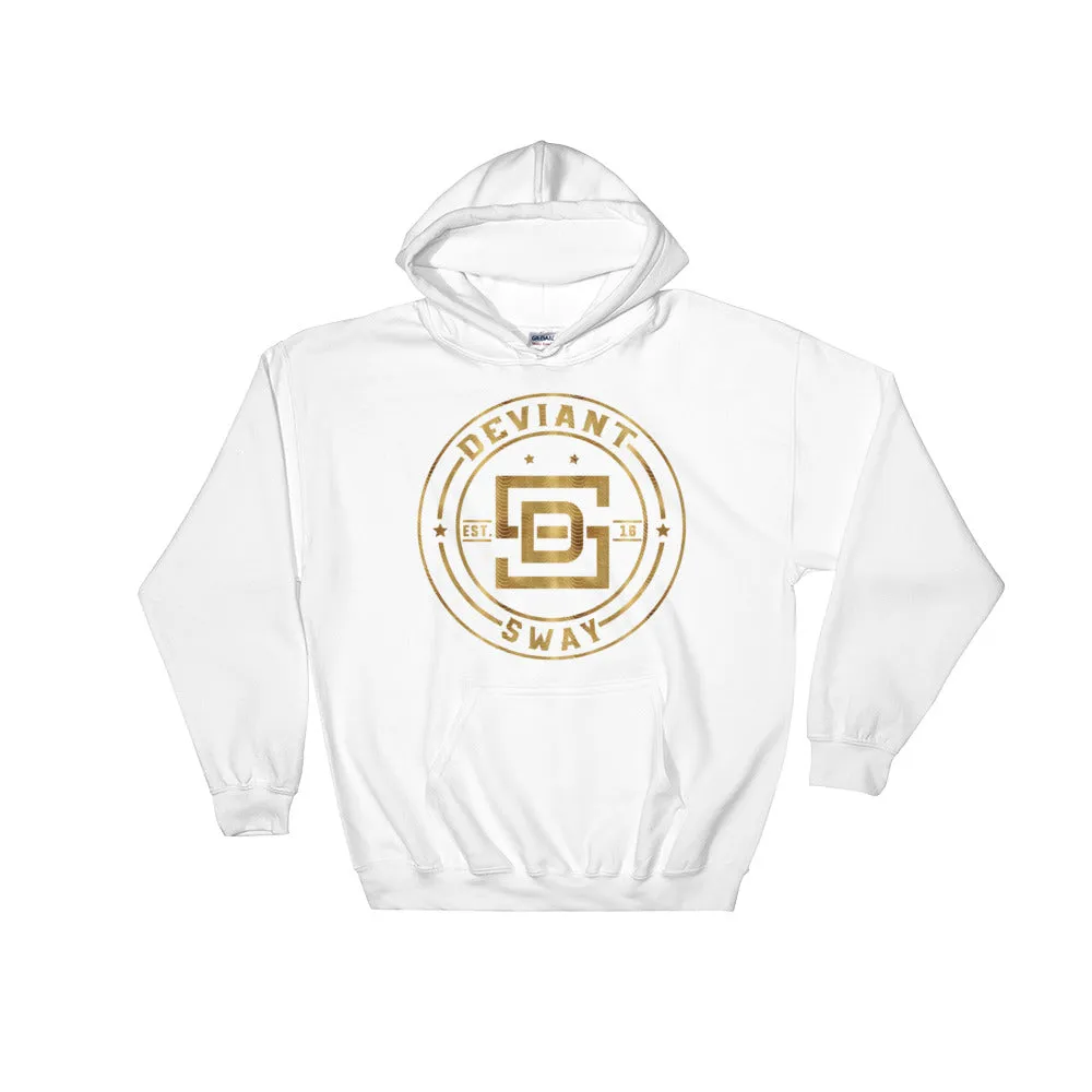 Deviant Sway Classic Vintage Gold Signature Pullover Hoodie