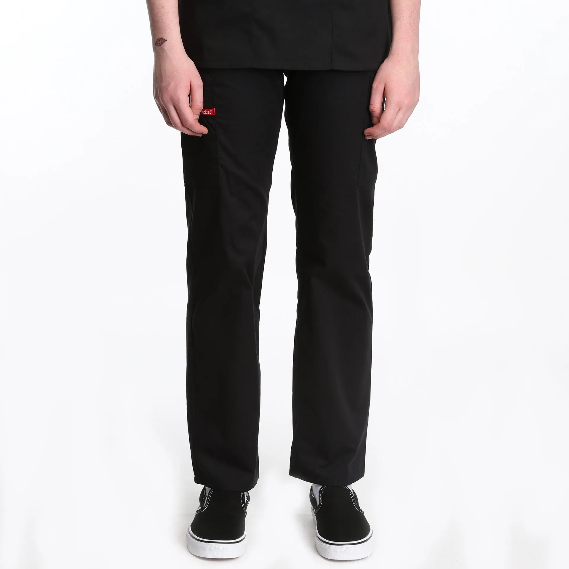 Dickies Natural Rise Elastic Scrub Pant - Black