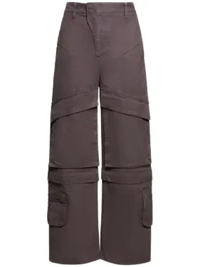 Entire Studios   Wide leg cotton cargo pants 