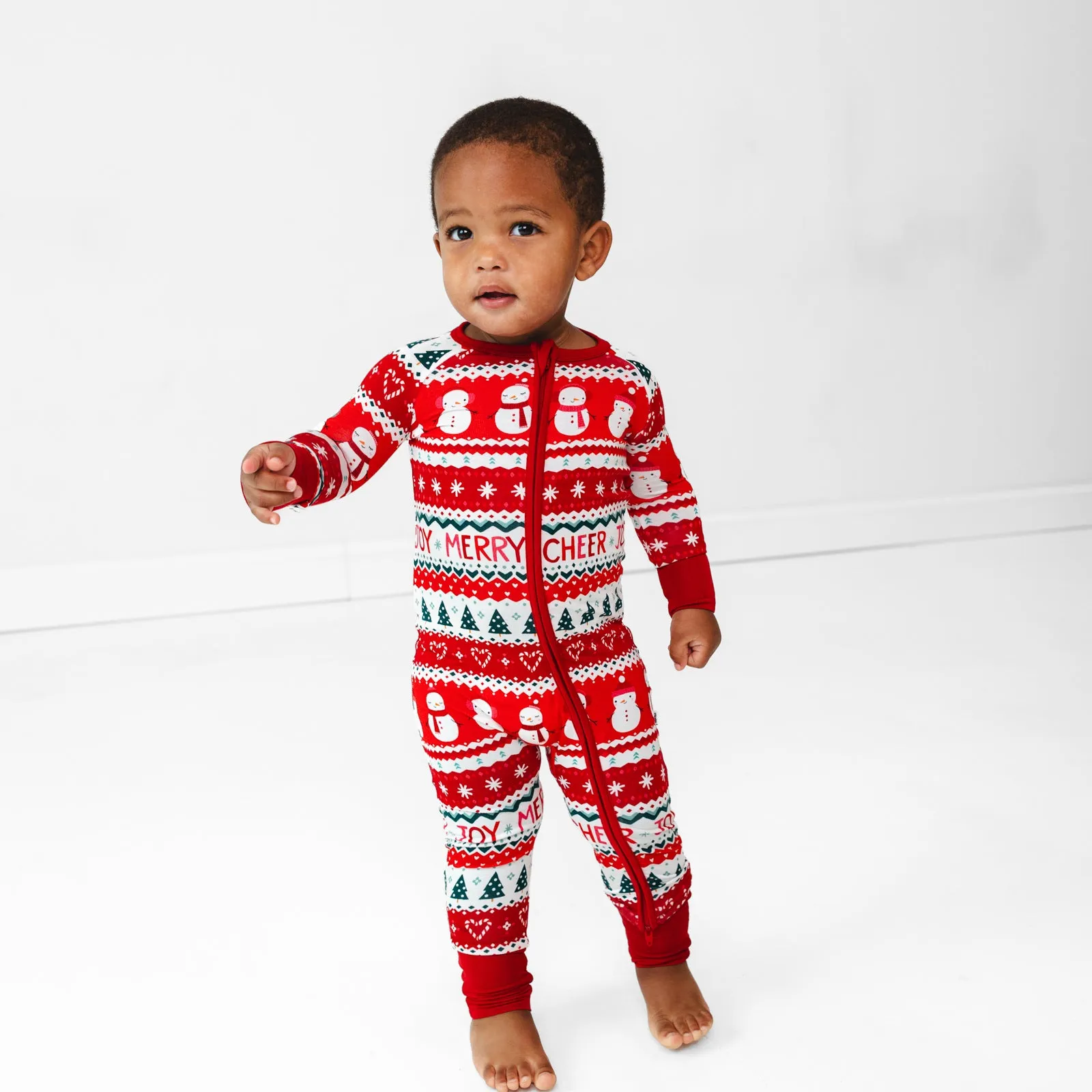 Festive Fair Isle Zippy
