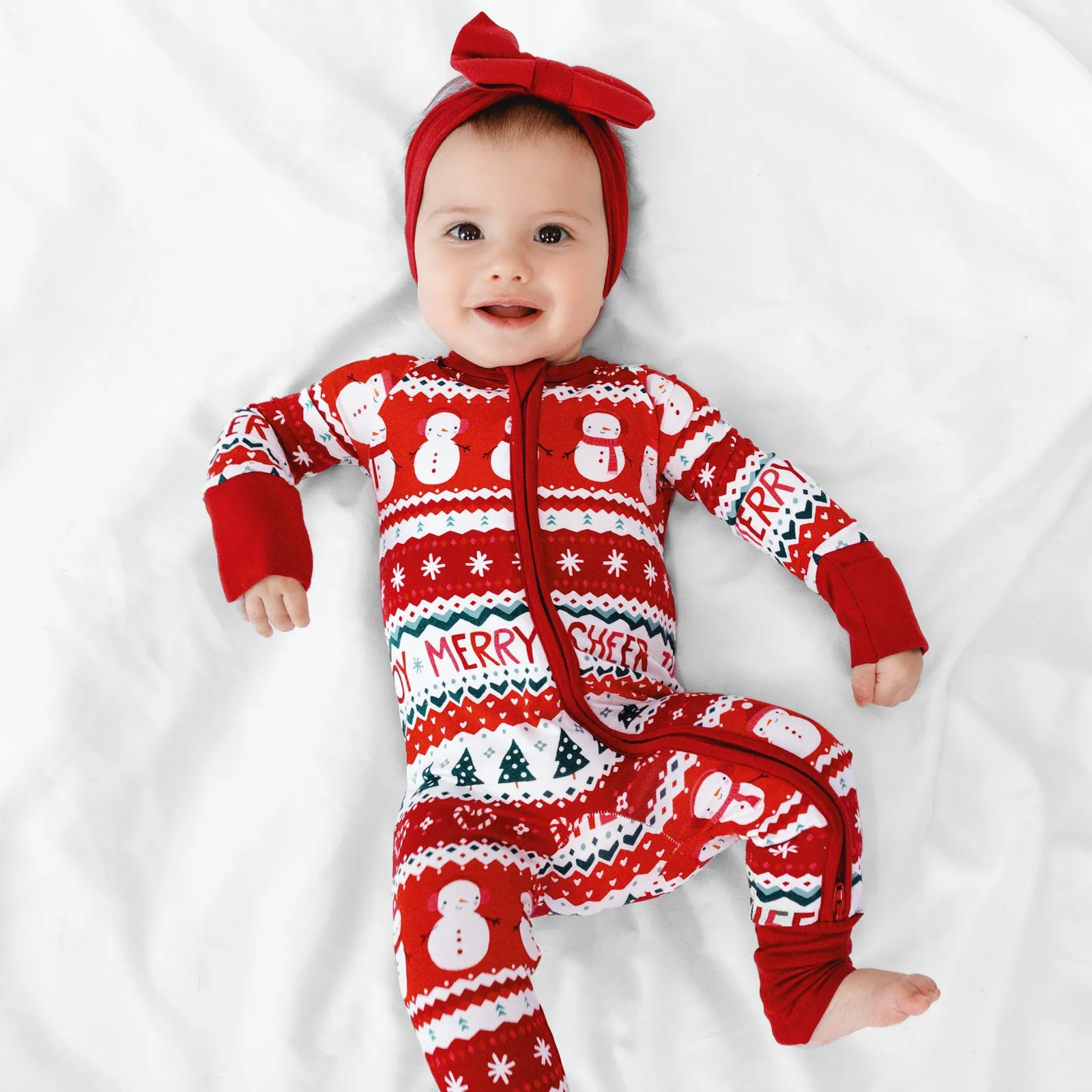 Festive Fair Isle Zippy