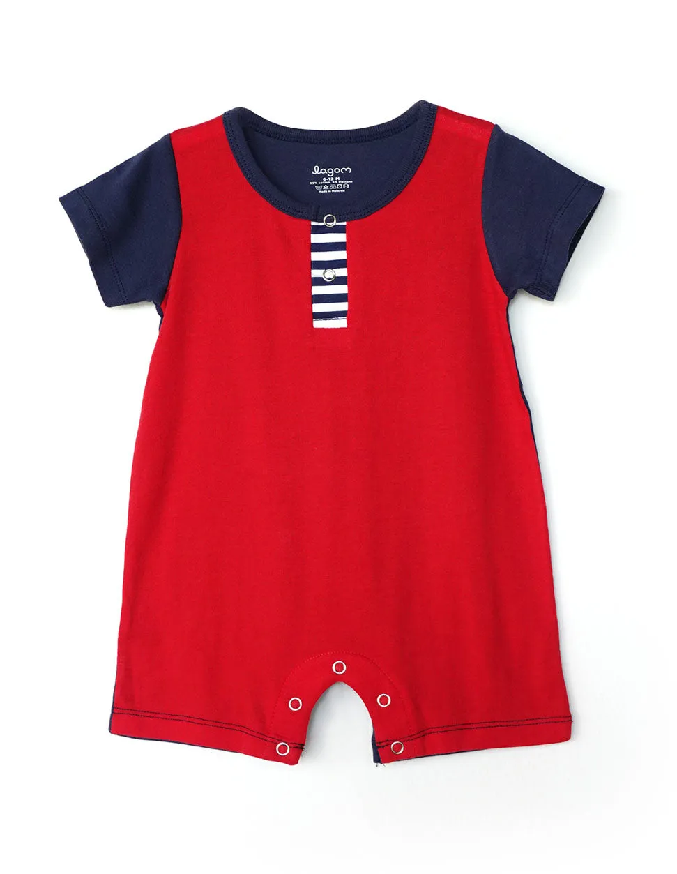 Fiesta Short Sleeves Baby Romper