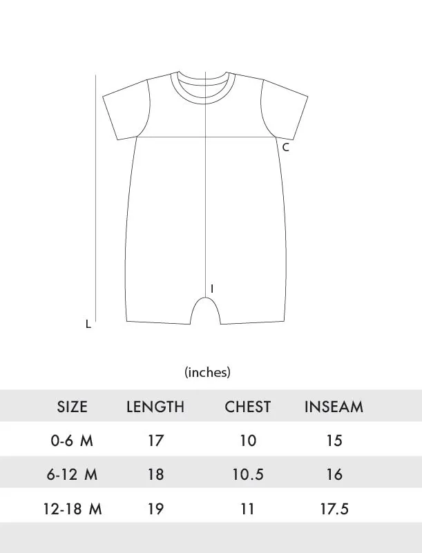 Fiesta Short Sleeves Baby Romper