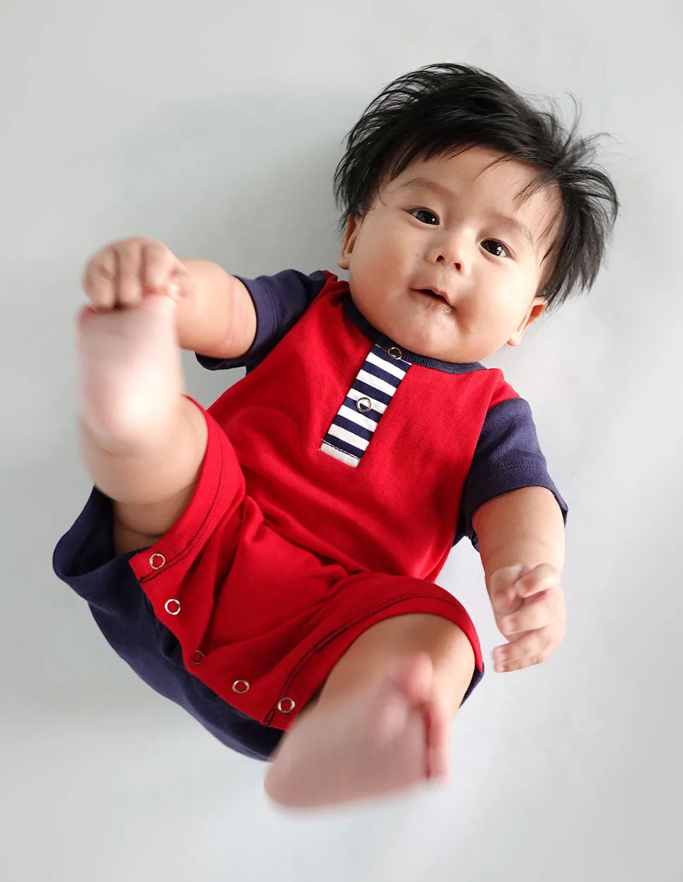 Fiesta Short Sleeves Baby Romper