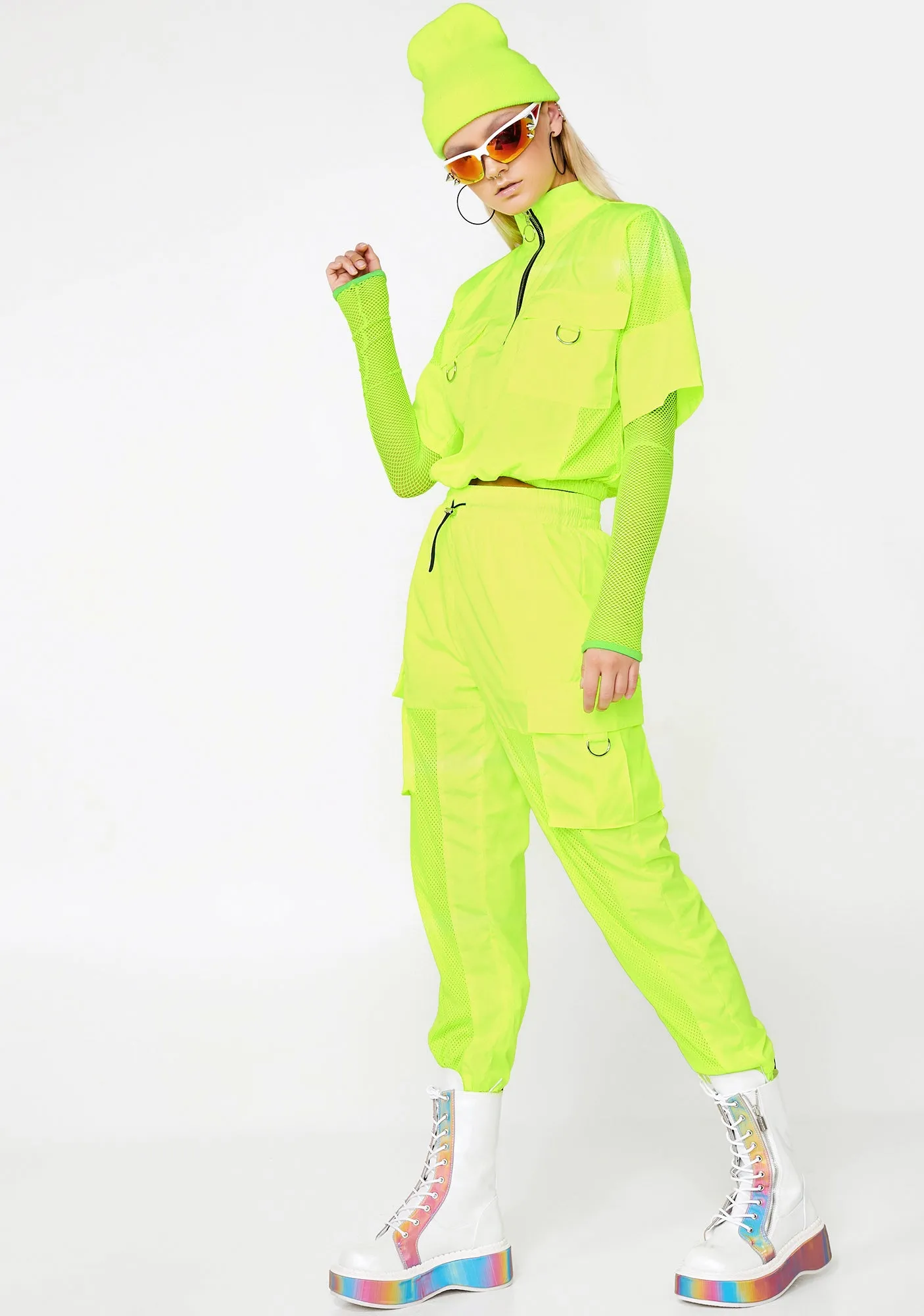 Fluro Vixen Vibe Cargo Set
