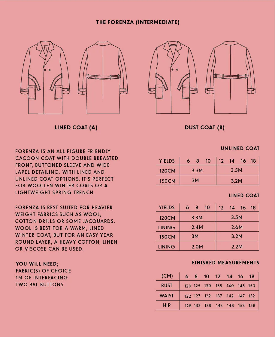 Forenza - Drapers Pattern
