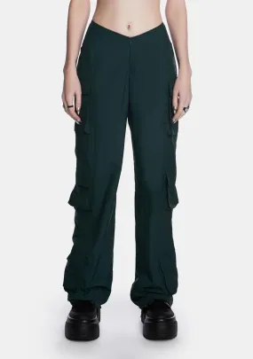 Forest Always On Demand Low-Rise Cargo Pants