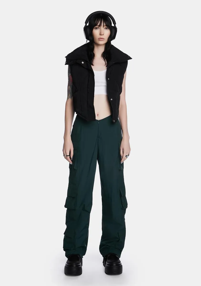 Forest Always On Demand Low-Rise Cargo Pants