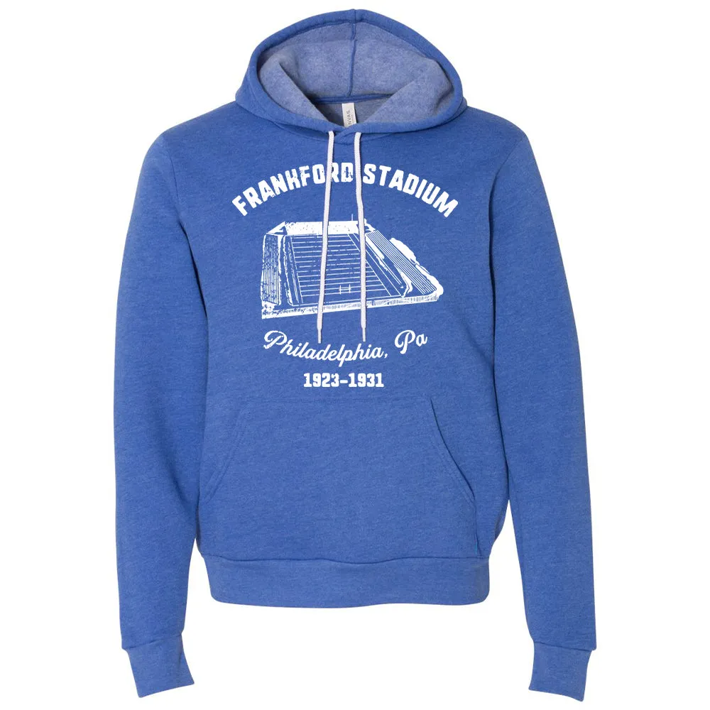 Frankford Stadium Pullover Hoodie | Frankford Stadium Heather True Royal Pullover Hoodie