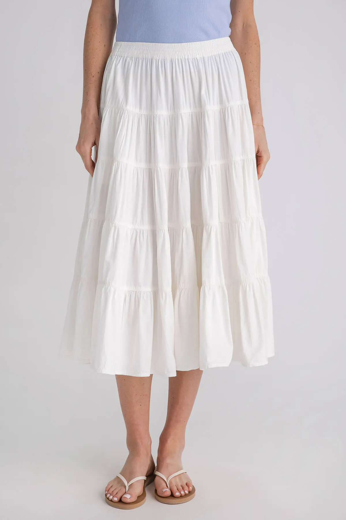 Free People Full Swing Midi Skirt