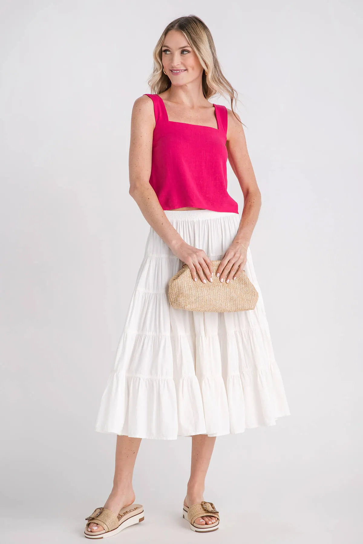 Free People Full Swing Midi Skirt