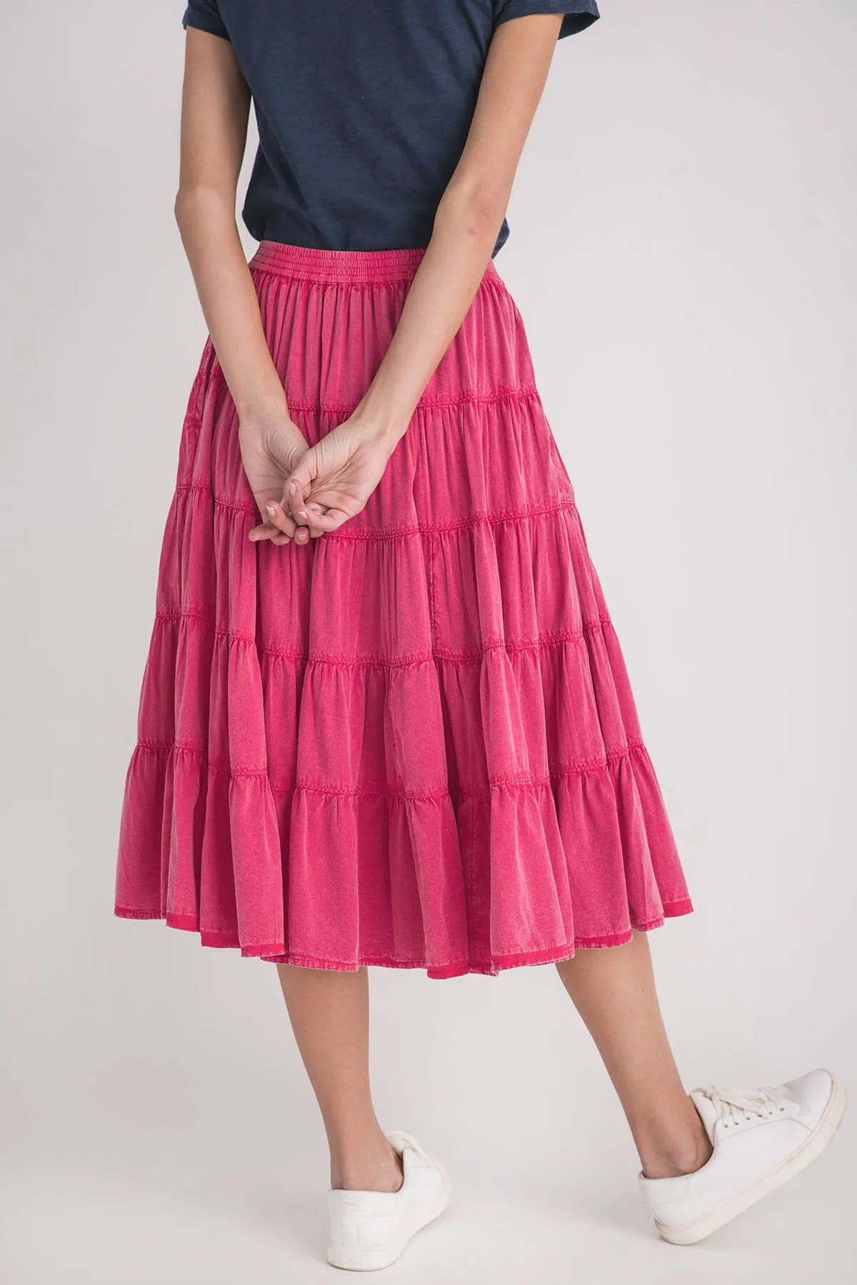 Free People Full Swing Midi Skirt