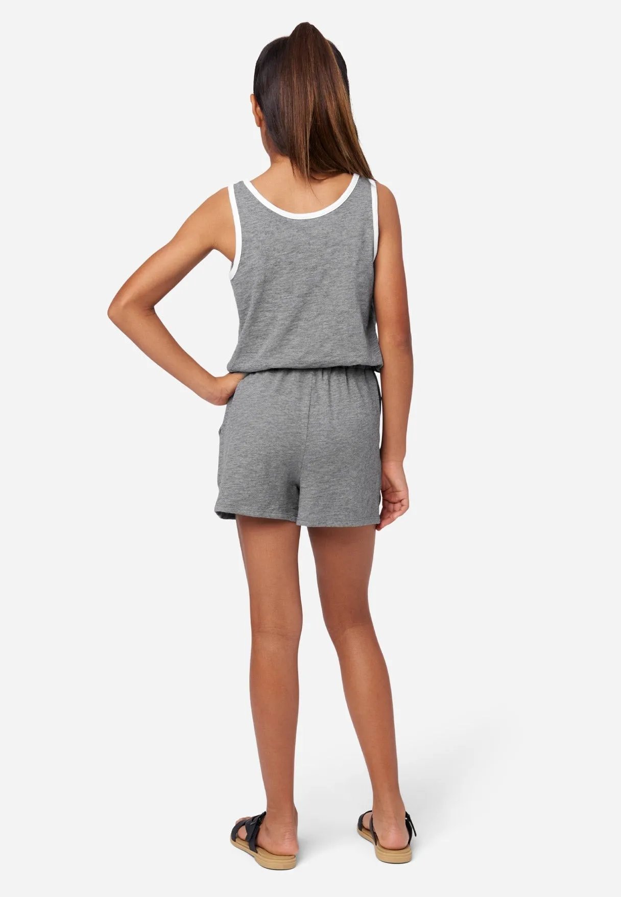 Graphic Ringer Romper