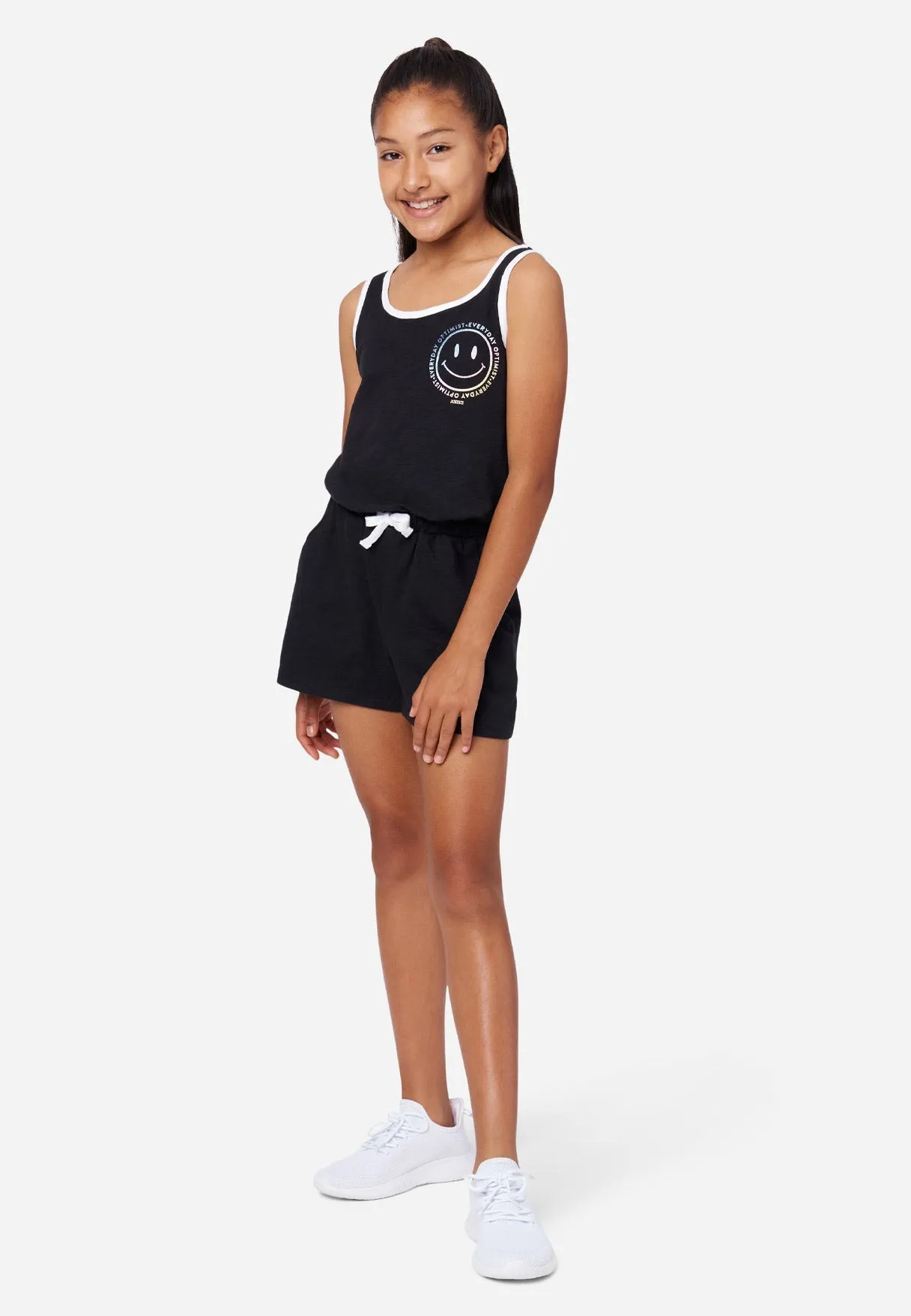 Graphic Ringer Romper