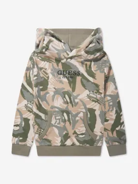 Guess Boys Desert Print Sweatshirt in Green