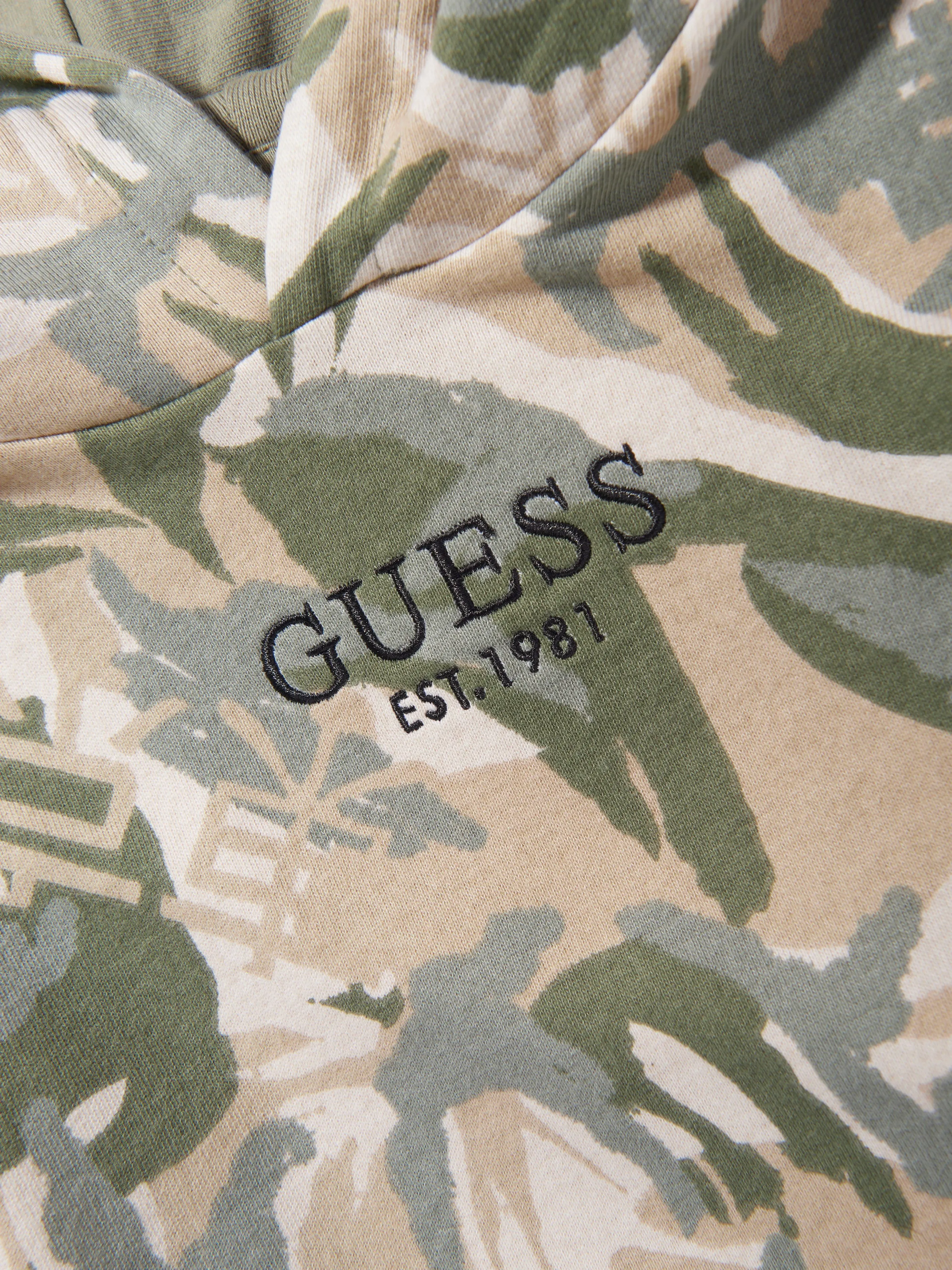 Guess Boys Desert Print Sweatshirt in Green