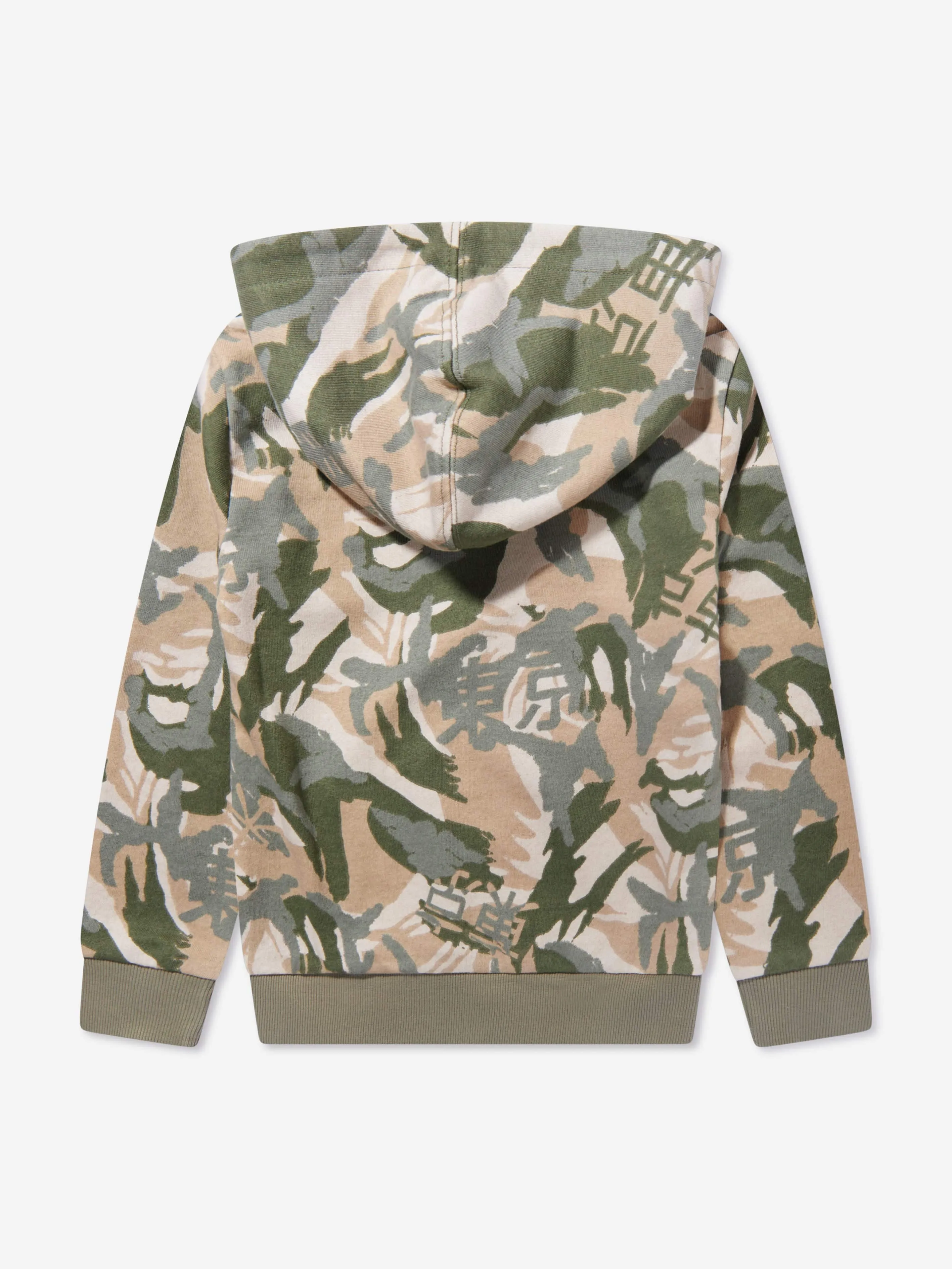 Guess Boys Desert Print Sweatshirt in Green