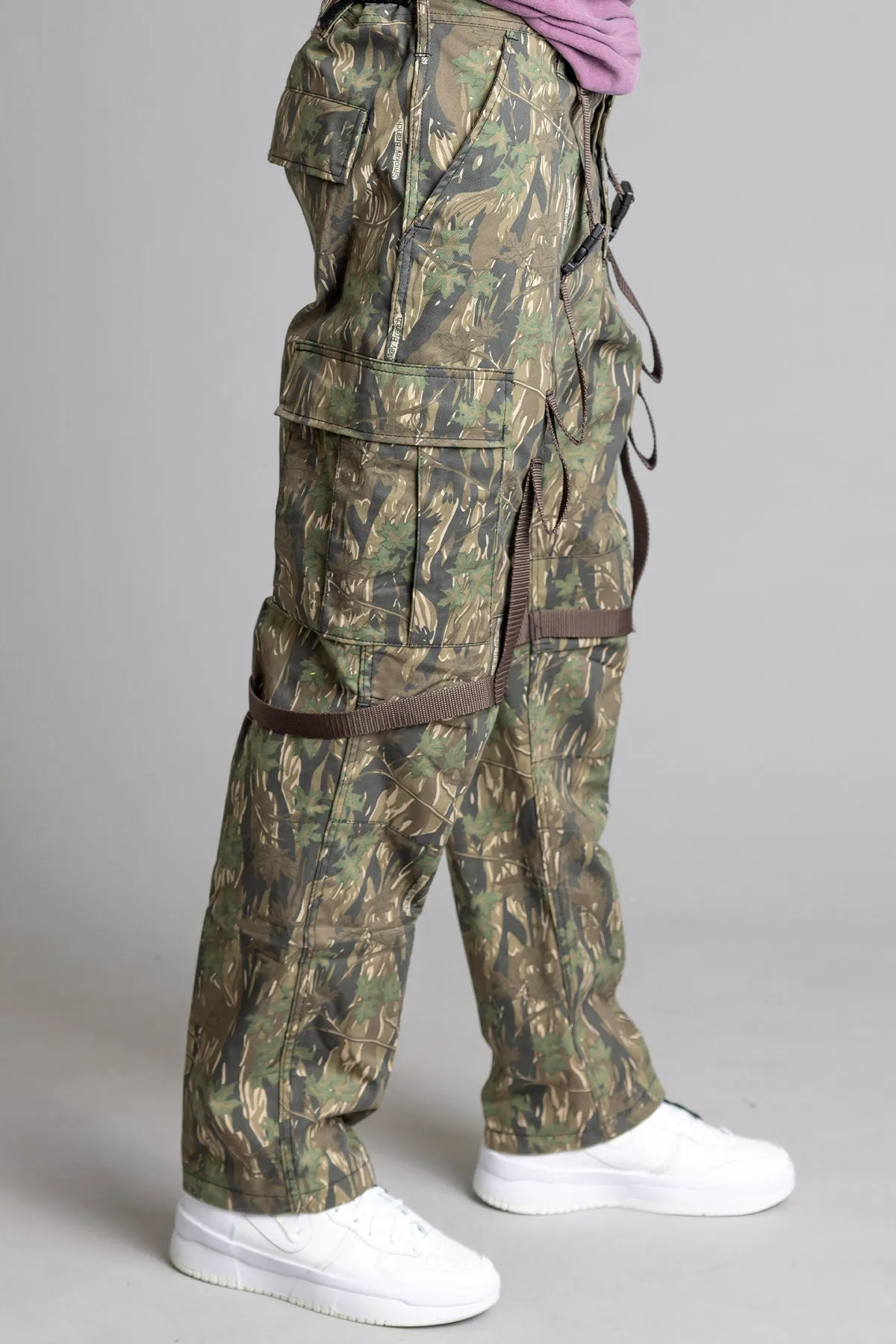 GUYS CHOCO STRAP CARGOS - HT CAMO