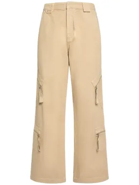 Jacquemus   Le Cargo Marrone cotton pants 
