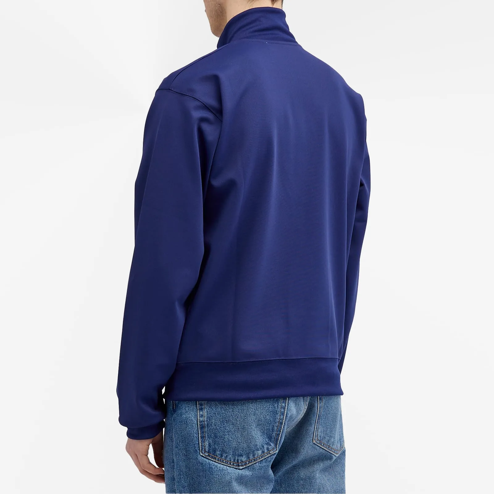 Jw Anderson Anchor Half Zip Sweater in Oxford Blue