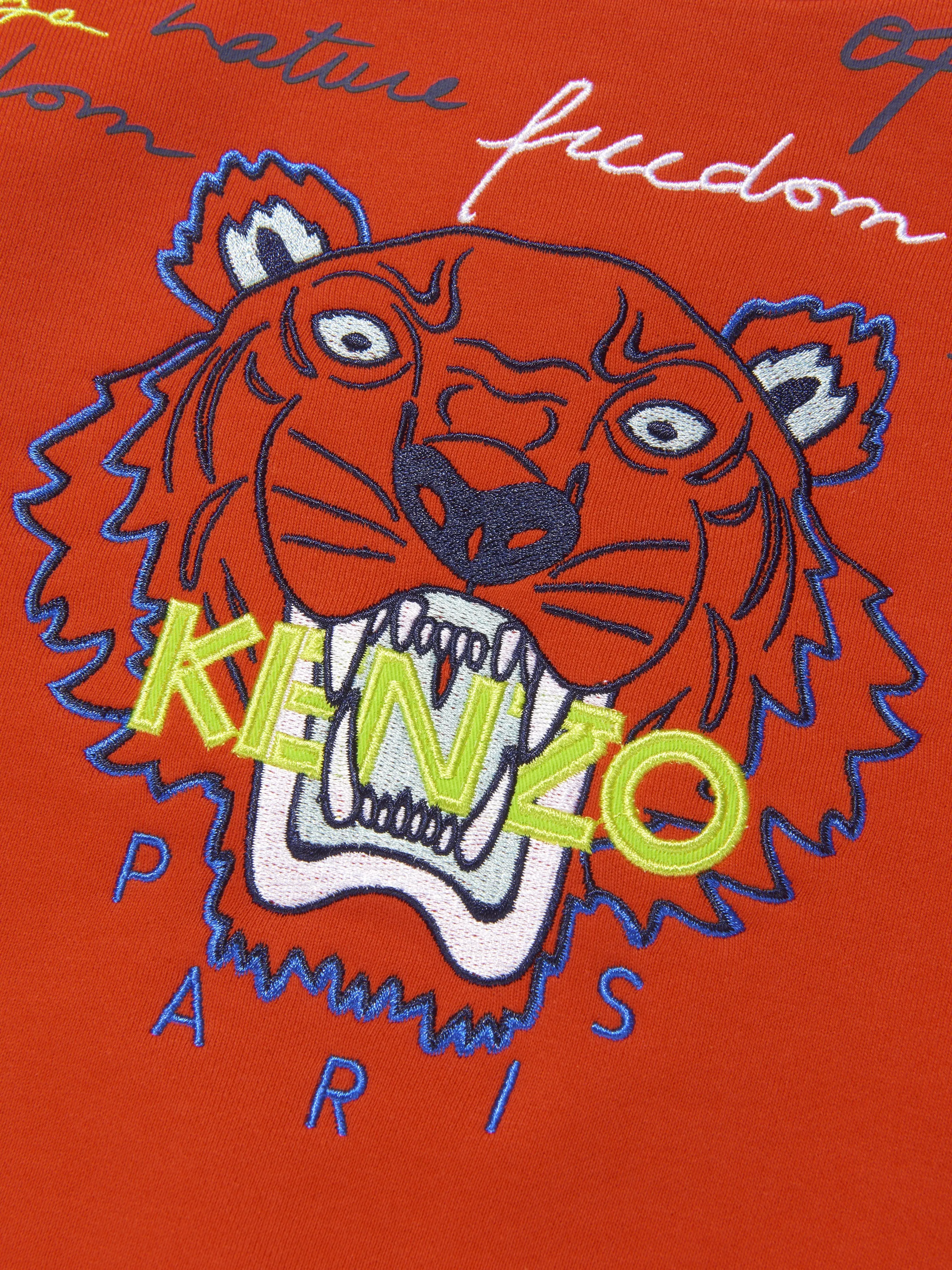 KENZO Boys Tiger Logo Sweatshirt