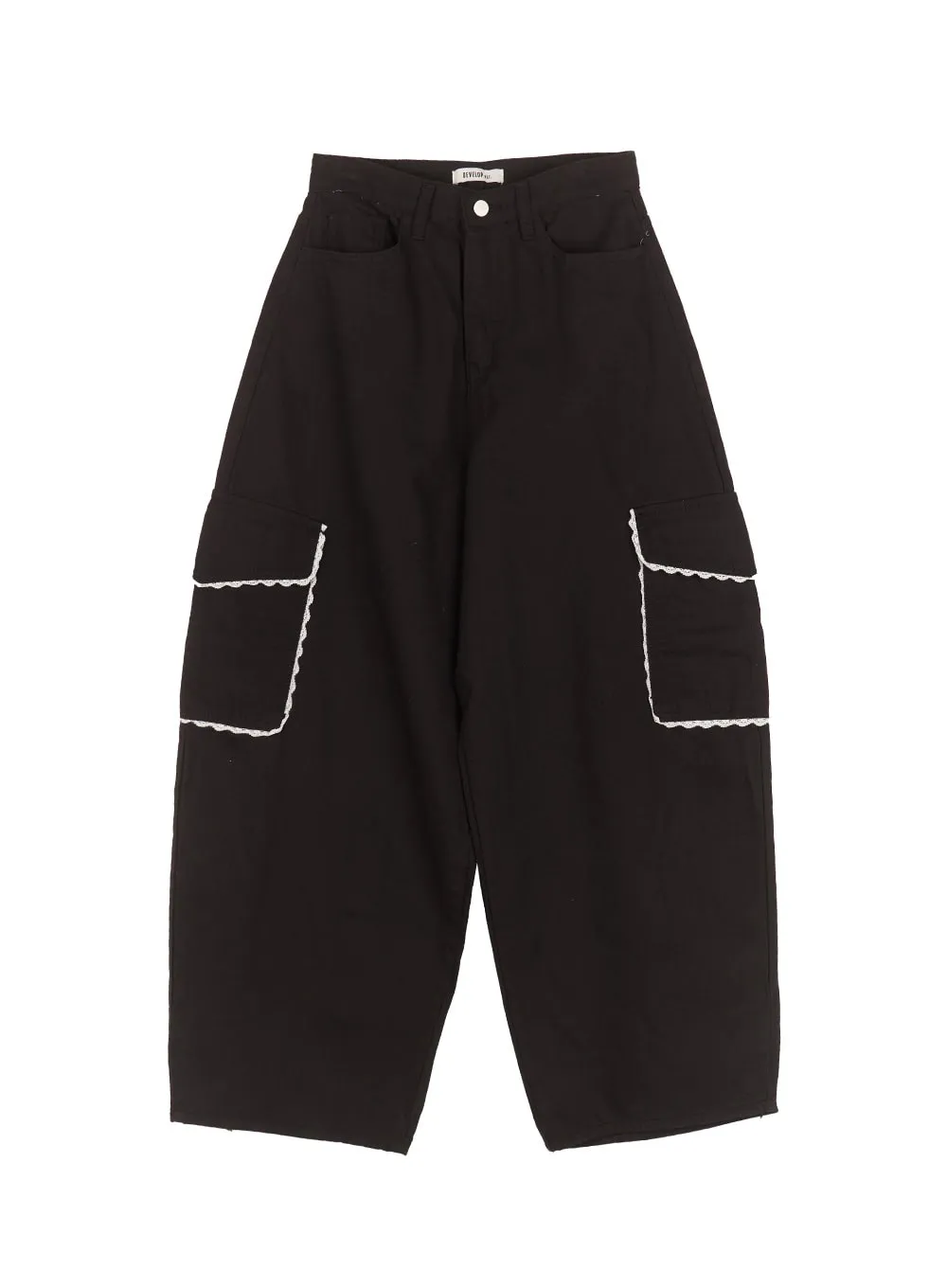 Lace Pocket Cargo Pants IM524